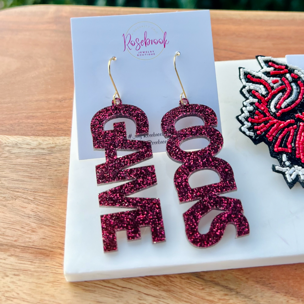 Game Day Glitz- Gamecocks 🌹